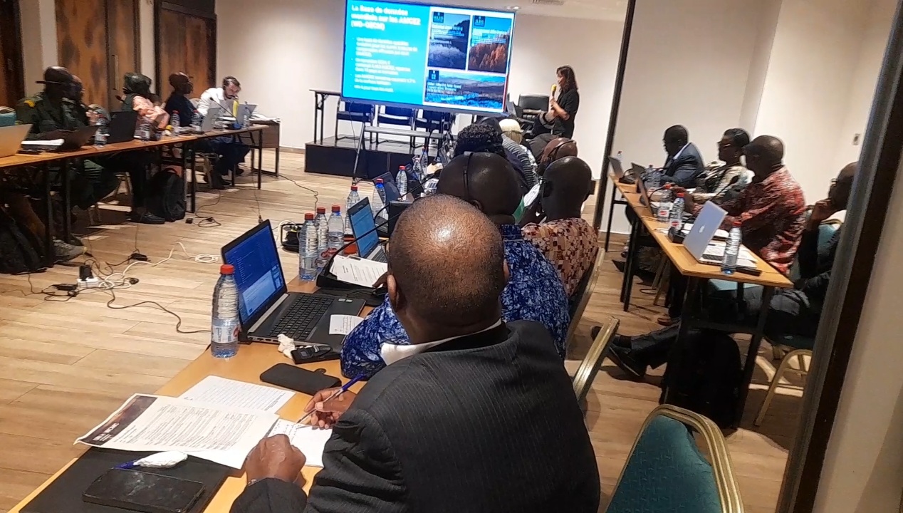 ATELIER DE FORMATION SUR LA GESTION DES DONNEES SUR LES AIRES PROTEGEES ET CONSERVEES EN AFRIQUE DE L’OUEST, DU 25 AU 28 NOVEMBRE 2024, A L’HOTEL RIVIERA ROYAL DE CONAKRY.